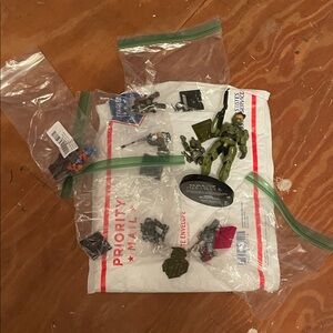 Halo Action Figure Set with Accessories